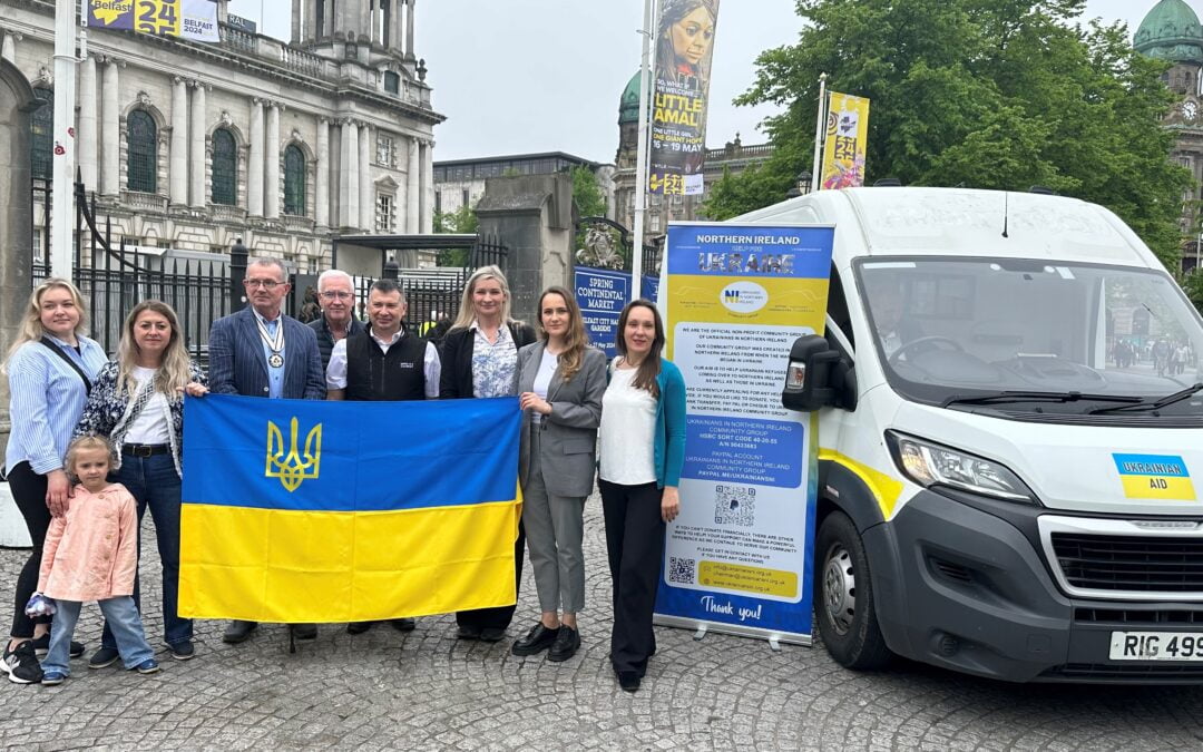 Belfast Community Unites in Art and Compassion to Support Ukraine