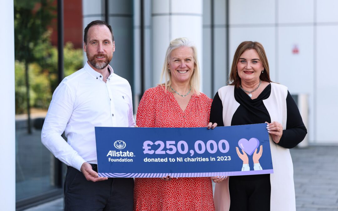The Allstate Foundation donates £250k to local charities