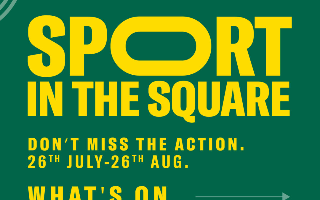 Visit Victoria Square from 25th July – 26th August for Sport in the Square