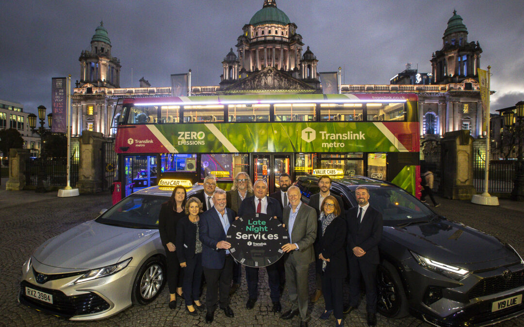 Extend your Belfast nights out with Translink’s Late Night Services