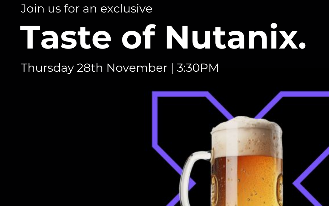Taste of Nutanix Webinar