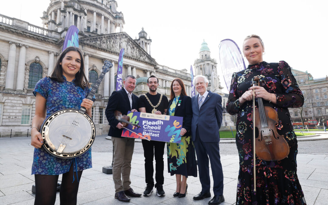 Belfast announced as host city for Comhaltas Fleadh Cheoil na hÉireann in 2026