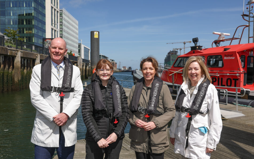 MINISTERS VISIT SITE OF ‘GAME-CHANGING’ DUAL-PURPOSE CRUISE AND OFFSHORE WIND ENERGY HUB AT BELFAST HARBOUR