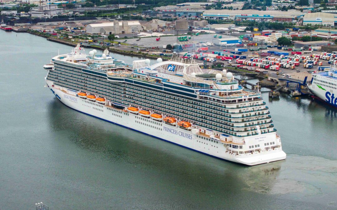 Belfast Harbour celebrates 1500th cruise call with arrival of Princess Cruises’ Regal Princess