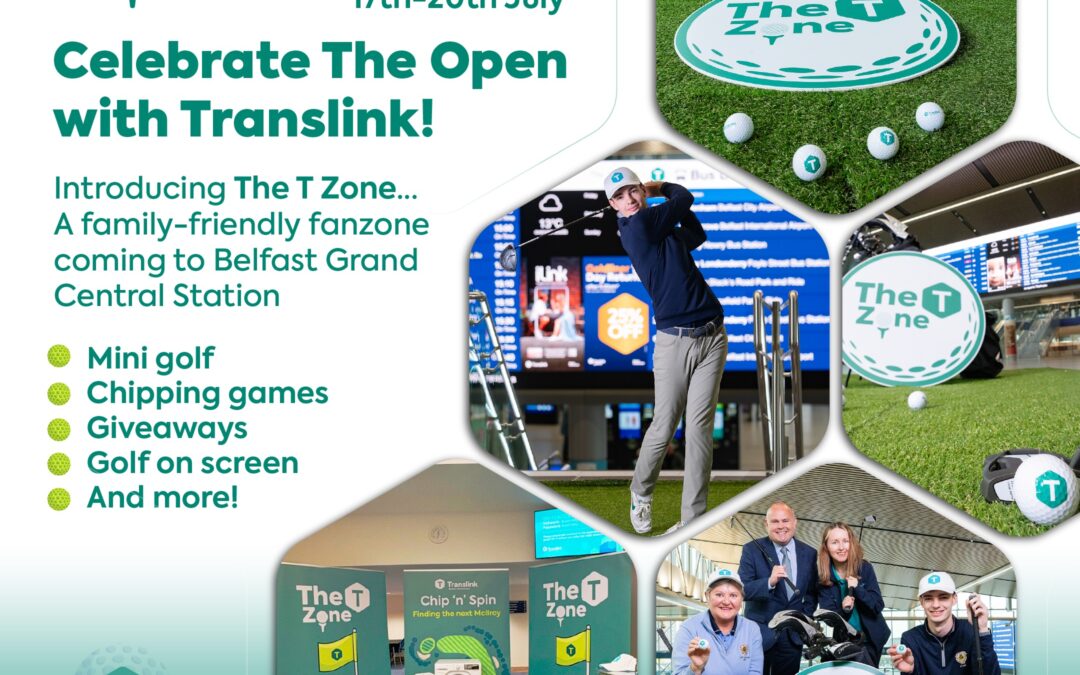 Golf fanzone coming to Belfast Grand Central Station