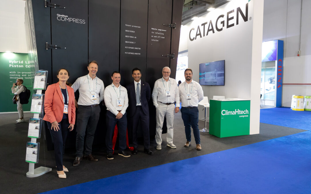 CATAGEN unveils revolutionary ClimaHtech Hydrogen Compressor at Gastech 2025