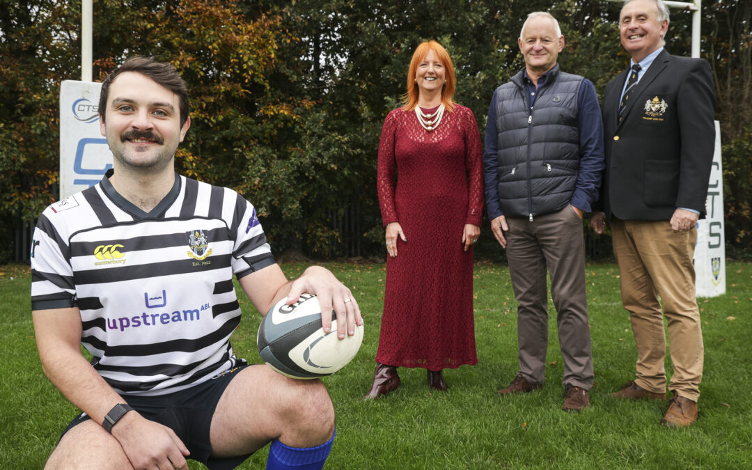 Upstream ABL kicks off new season of rugby sponsorship at CIYMS