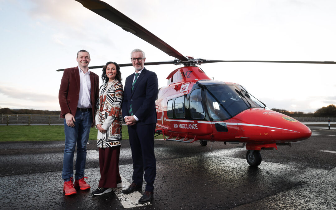 Ulster Bank colleagues raise £155,000 for Air Ambulance Northern Ireland