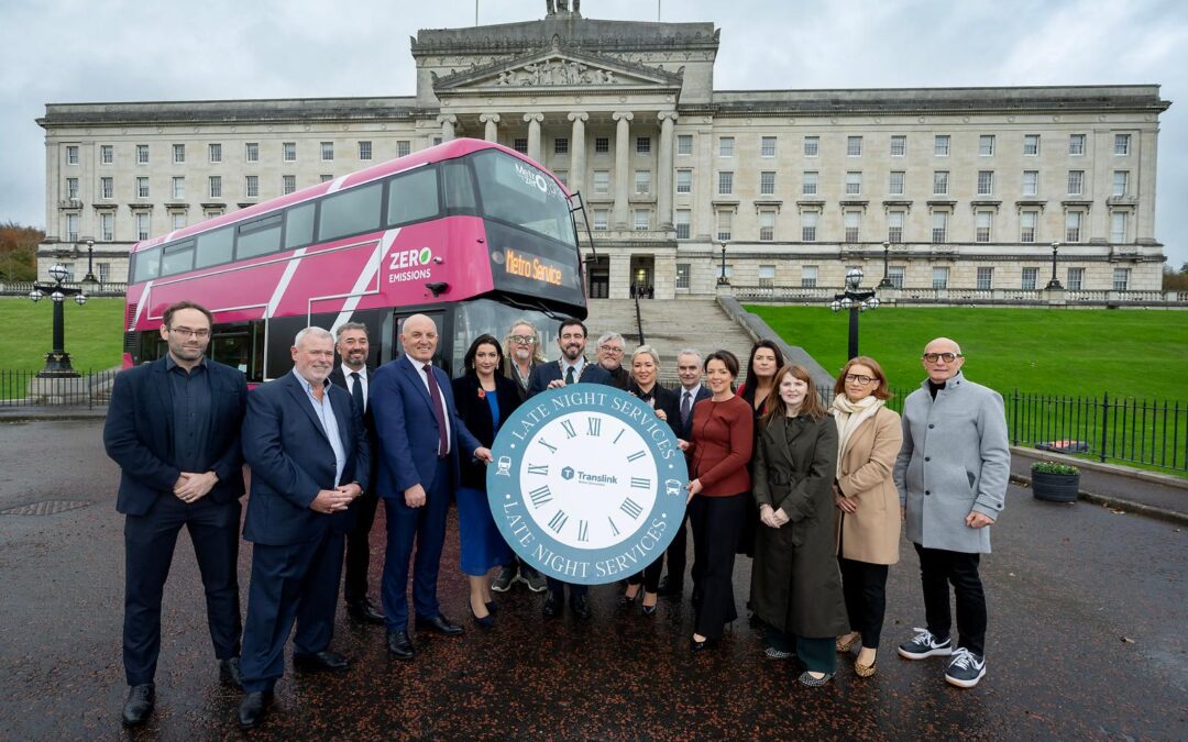 Extend Belfast Nights Out with Translink’s New Year-Round Late-Night Transport Pilot