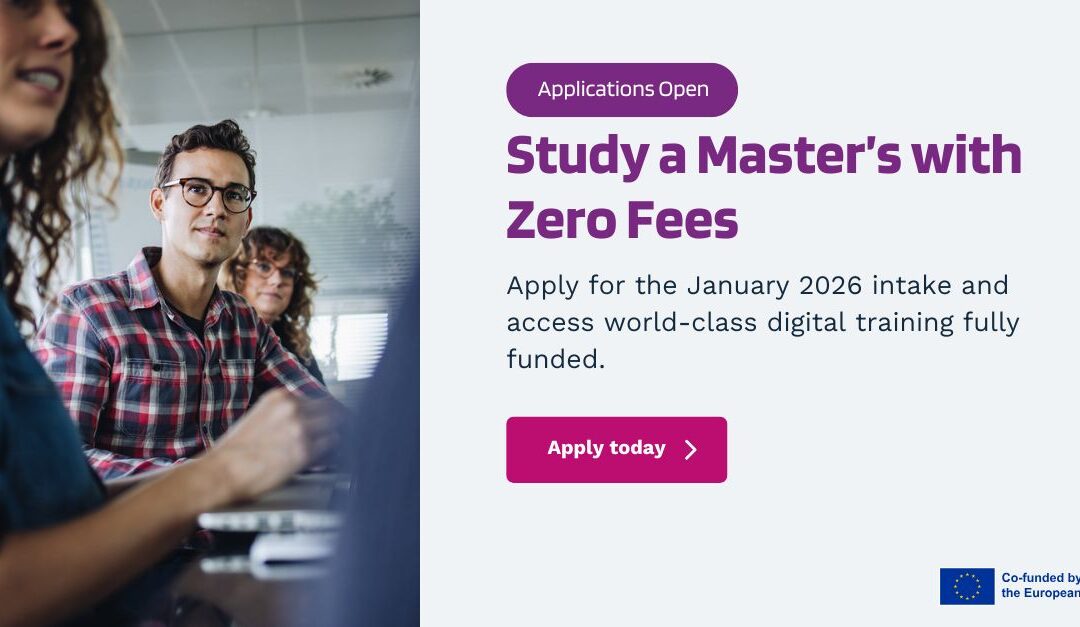 🎓 Applications are now open for the January 2026 intake of the Digital4Business Professional Master’s in Advanced Digital Technologies for Business.