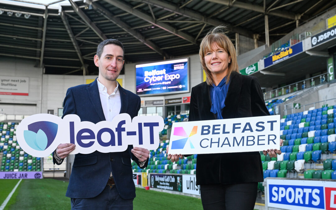 Leaf IT and Belfast Chamber launch new event to bring global cybersecurity expertise to NI businesses