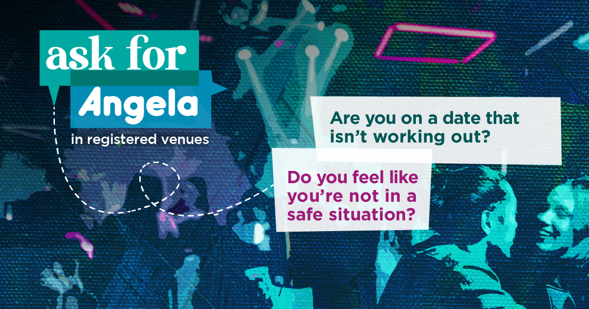 Ask for Angela – Facebook Graphic 1 – On a date that isn’t working out__2