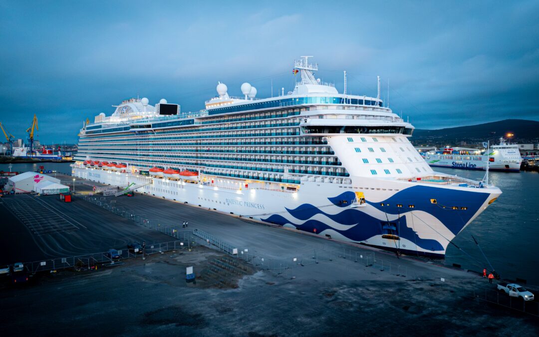 Belfast Harbour welcomes first major cruise call of 2026 as Majestic Princess makes inaugural visit
