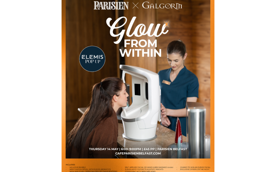 Parisien Belfast Glow from With in Thursday 14th May 2026 6pm – 9pm