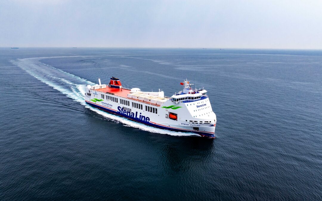 Stena Line’s Stena Futura recognised with prestigious Shippax Award