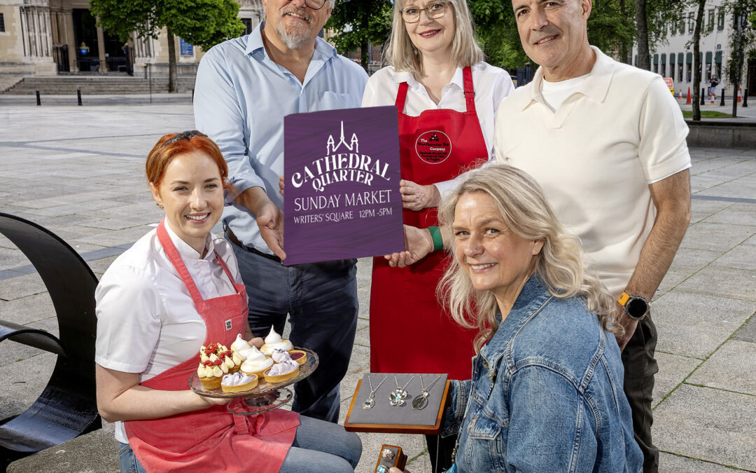 Belfast’s Cathedral Quarter Welcomes New Sunday Market at Writers’ Square