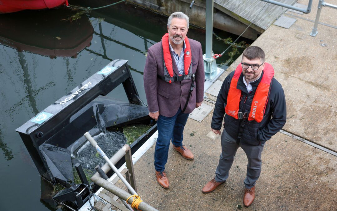 UK’S FIRST MARINA AQUAPOD INSTALLED AT BELFAST HARBOUR