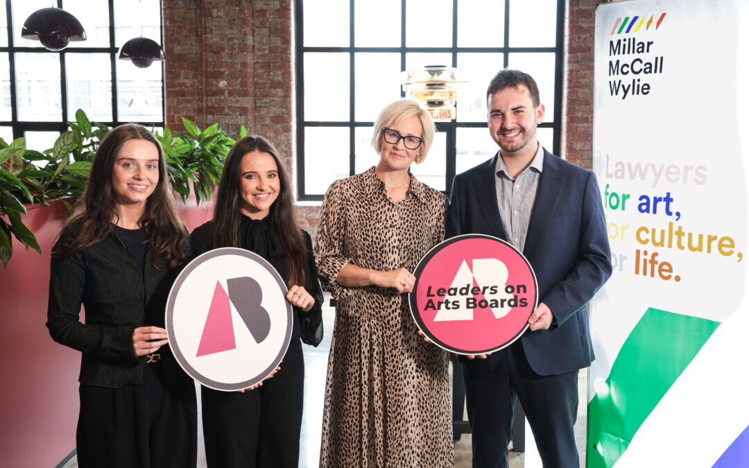 Applications and opportunities open for ‘Leaders on Arts Boards’ as Millar McCall Wylie backs leadership programme