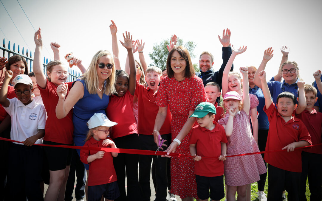 A SPACE TO THRIVE: NEW SENSORY GARDEN ENHANCES WELLBEING AT SEAVIEW PRIMARY SCHOOL