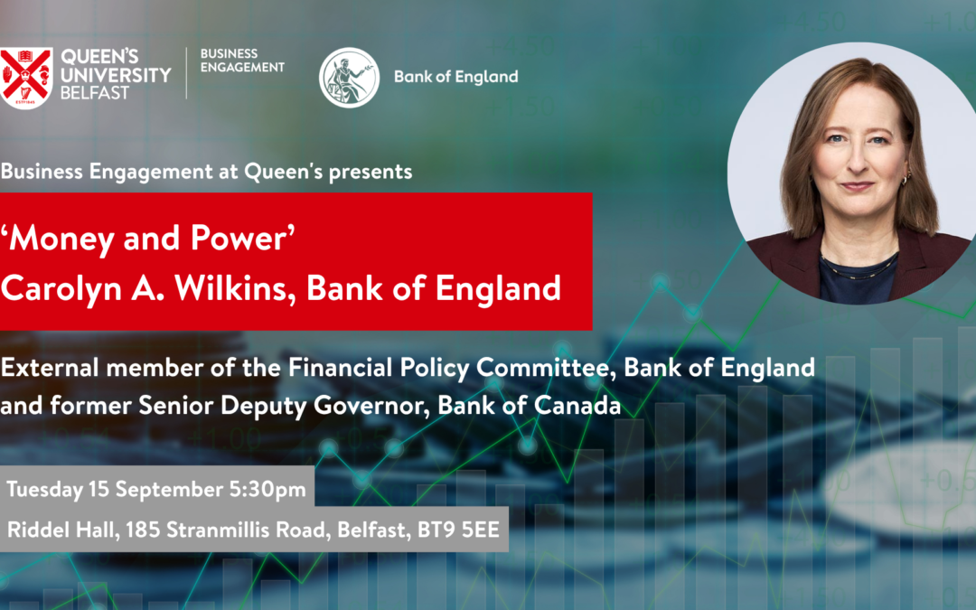 ‘Money and Power’ – Lecture with Carolyn A. Wilkins